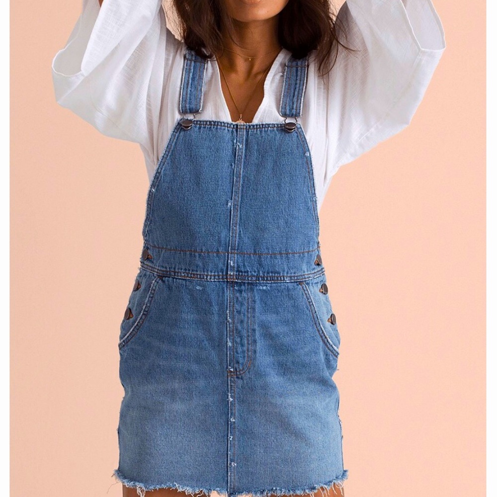 Blue Faded Distressed Jumper